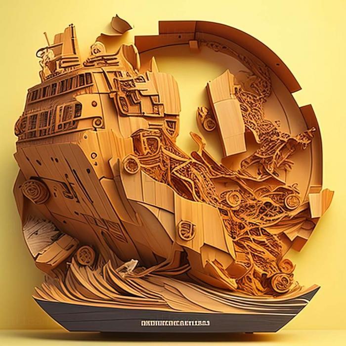 3D модель Игра Разрушители кораблей родного мира (STL)